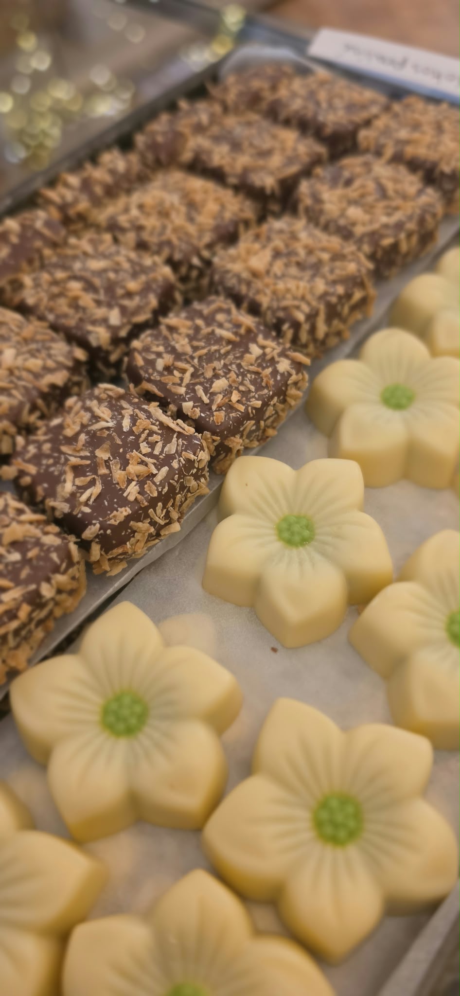 Feestelijke bonbons uit het wisselende assortiment